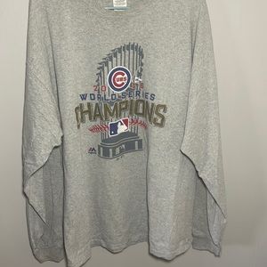 Cubs World Series long sleeve shirt